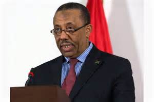 Libyan Prime Minister Abdullah al-Thani 
