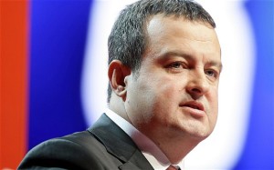 Serbia's Prime Minister Ivica Dacic