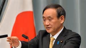 Japan's Chief Cabinet Secretary Yoshihide Suga