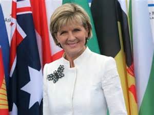  Australian Foreign Minister Julie Bishop ...