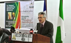 French Ambassador in Nigeria, Jacques Champagne de LABRIOLLE
