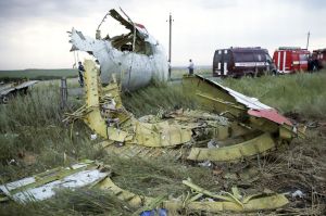 Crashed Malaysia Airlines Boeing 777 plane (flight MH370)