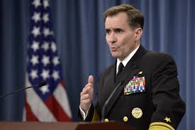Pentagon Press Secretary Navy Rear Adm. John Kirby