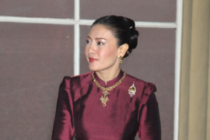 Princess Srirasmi, the wife of Crown Prince Maha Vajiralongkorn