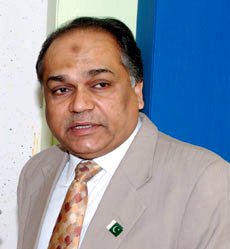 The commissioner of Karachi, Shoaib Siddiqui
