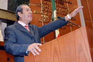The interim governor of Guerrero, Rogelio Ortega
