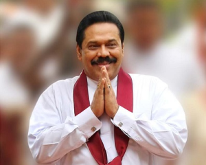 Mahinda Rajapaksa, who is seeking a third term in office but is facing strong competition from the common candidate, supported by many of the country's opposition parties