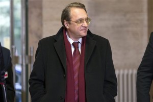 Russia's Deputy Foreign Minister Mikhail Bogdanov