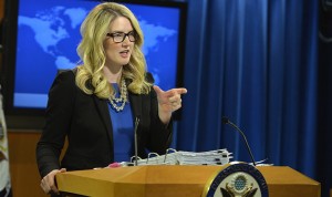 State Department spokeswoman Marie Harf