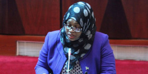 Finance Minister Saada Mkuya