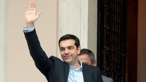 New Greek Prime Minister Alexis Tsipras