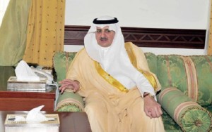 Prince Fahad Bin Sultan Bin Abdel Aziz, the Governor of Tabuk region