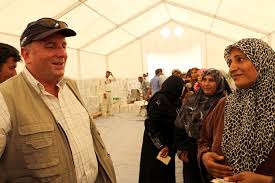 Jonathan Campbell oversees the World Food Programme's humanitarian projects assisting Syrian refugees in Jordan.