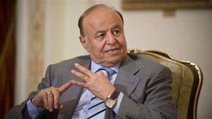 Yemen's President Abd Rabbuh Mansur Hadi