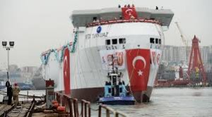 The first Turkish-made seismic-survey vessel, Turkuaz, which cost TRY 300 million (USD 115 million), was launched on Saturday in İstanbul.