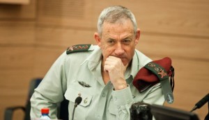  Israeli army's former chief-of-staff, Benny Grantz