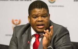 State Security Minister David Mahlobo