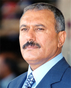 Ousted President Ali Abdullah Saleh 