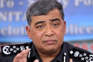 Police Inspector-General Khalid Abu Bakar
