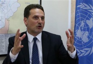 UNRWA Commissioner General Pierre Krahenbuhl