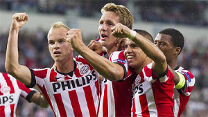 PSV Eindhoven beat Heerenveen 4-1 to win the Eredivisie title for the first time in seven seasons.