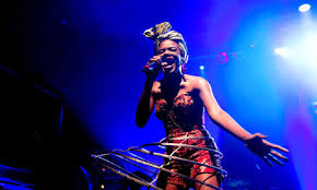 Shingai Shoniwa of the Noisettes was among the performers at the Harare International Festival of the Arts. 