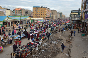 Shoppers stroll First Avenue in Eastleigh, a neighborhood in Nairobi, Kenya, also known as ‘Little Mogadishu’ because it is home to immigrants from Somalia.