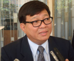 Son Chhay, senior member of the opposition Cambodia National Rescue Party.