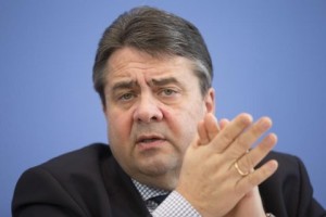 Germany Economy Minister and Deputy Chancellor Sigmar Gabriel 