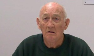  Ex-priest Gerald Ridsdale gives evidence from jail via videolink during the Ballarat hearings of the royal commission into institutional responses to child sexual abuse. 