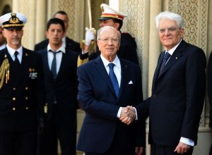 Italian President Sergio Mattarella visits Tunisia