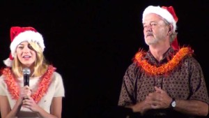 Emma Stone and Bill Murray Surprise Joint Base Pearl Harbor-Hickam Tower Lighting