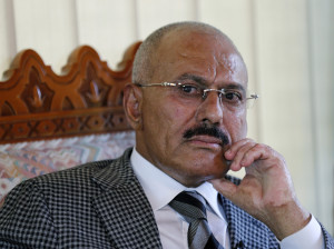 Yemen's former President Ali Abdullah Saleh 