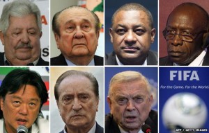 The current and former Fifa executives indicted include Rafael Esquivel, Nicolas Leoz, Jeffrey Webb, Jack Warner, Eduardo Li, Eugenio Figueredo and Jose Maria Marin