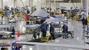 Technicians at Poway-based General Atomics Aeronautical Systems at work. 