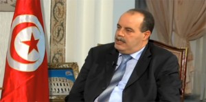 Tunisian Interior Minister Mohammed Najim al-Gharsalli 