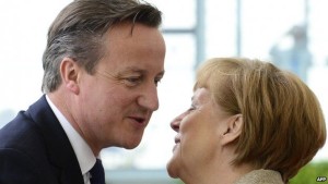 David Cameron recently held talks with Angela Merkel in Berlin