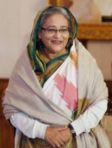 Bangladesh's Prime Minister Sheikh Hasina 
