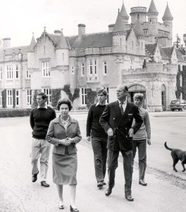 Home from home: The Royals (pictured here in 1979) have long used Balmoral as their bolthole from public scrutiny. 