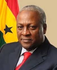 President John Dramani Mahama of Ghana.