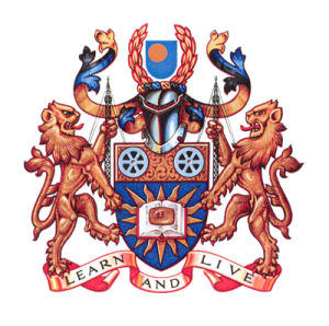 Open University coat of arms.