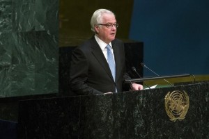 Russian Ambassador to the United Nations Vitaly Churkin 