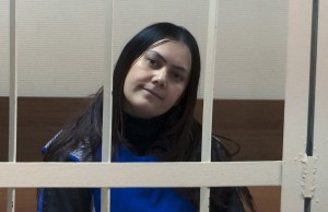 n this frame grab made from the APTN footage, Gulchekhra Bobokulova from Uzbekistan appears in a court room in Moscow, Russia, Wednesday, March 2, 2016. The 38 year old nanny is accused of killing a 4-year-old girl and then waving the child's severed head outside a Moscow subway station. A Moscow court on Wednesday sanctioned her arrest for two months..