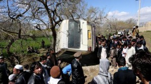 Bombing of Afghan Education Ministry Bus