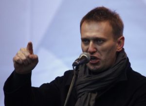 Russian opposition leader Alexei Navalny.