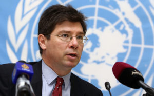 U.N. Special Rapporteur on the human rights of migrants, Francois Crepeau,.