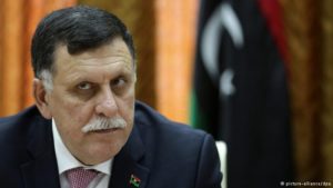 Prime Minister of Libya's unity government Fayez Seraj 