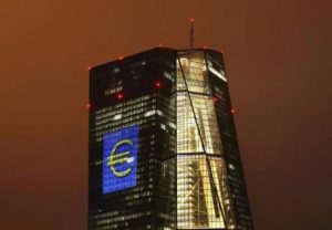The headquarters of the European Central Bank (ECB) 