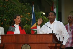 Danny Faure becomes the fourth president of Seychelles.
