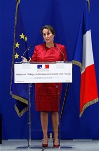 French Energy Minister Segolene Royal 